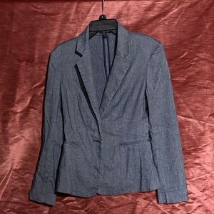 Express Denim Blue Blazer